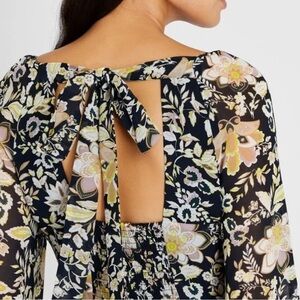 Club Mónaco Floral Midi dress